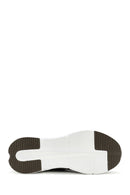 Derimod Zero Men's Beige Thick-Soled Lace-Up Fabric Sneakers | Derimod Derimod Zero Men's Beige Thick-Soled Lace-Up Fabric Sneakers | Derimod