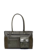 Women's Khaki Shoulder Bag | Derimod Women's Khaki Shoulder Bag | Derimod