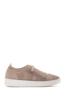 Derimod Zero Women's Powder Lace-up Sneaker | Derimod Derimod Zero Women's Powder Lace-up Sneaker | Derimod