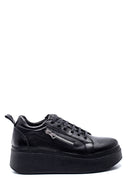 Women's Leather Zipper Detailed Shoes | Derimod Women's Leather Zipper Detailed Shoes | Derimod