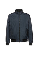 Geox Men's Navy Blue M Vincit Zippered Jacket | Derimod Geox Men's Navy Blue M Vincit Zippered Jacket | Derimod