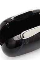 Kadın Gri Uzun Zincir Askılı Mini Kutu Portföy Çanta | Derimod Kadın Gri Uzun Zincir Askılı Mini Kutu Portföy Çanta | Derimod