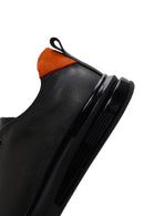 Men's Khaki Lace-up Leather Sneaker | Derimod Men's Khaki Lace-up Leather Sneaker | Derimod