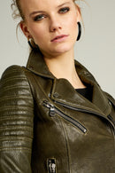 Bella Kadın Deri Ceket | Derimod Bella Kadın Deri Ceket | Derimod