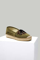 Kadın Hasır Detaylı Espadril Ayakkabı | Derimod Kadın Hasır Detaylı Espadril Ayakkabı | Derimod