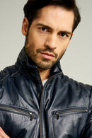 Bill Erkek Lacivert Mont | Derimod Bill Erkek Lacivert Mont | Derimod