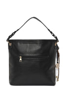 Woman Black Long-Strap Shoulder Bag | Derimod Woman Black Long-Strap Shoulder Bag | Derimod