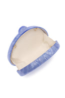 Kadın Mavi Uzun Askılı Desenli Mini Portföy Çanta | Derimod Kadın Mavi Uzun Askılı Desenli Mini Portföy Çanta | Derimod