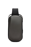 D-Pack Erkek Gri Teknolojik Kumaş Çapraz Çanta | Derimod D-Pack Erkek Gri Teknolojik Kumaş Çapraz Çanta | Derimod