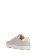 Geox Kız Çocuk Pembe Eclyper Bağcıklı Deri Sneaker | Derimod Geox Kız Çocuk Pembe Eclyper Bağcıklı Deri Sneaker | Derimod