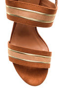 Women's Striped Heeled Shoes | Derimod Women's Striped Heeled Shoes | Derimod
