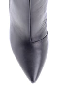 Women's Leather Thin Heeled Boots | Derimod Women's Leather Thin Heeled Boots | Derimod