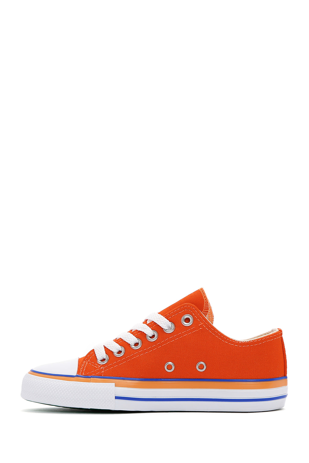 Kadın Turuncu Kumaş Sneaker