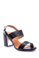 Kadın Kroko Detaylı Topuklu Ayakkabı | Derimod Kadın Kroko Detaylı Topuklu Ayakkabı | Derimod