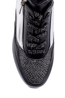 Kadın Yüksek Taban Fermuar Detaylı Sneaker | Derimod Kadın Yüksek Taban Fermuar Detaylı Sneaker | Derimod