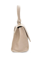 Women's Crocodile Patterned Shoulder Bag | Derimod Women's Crocodile Patterned Shoulder Bag | Derimod