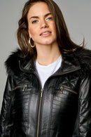 Dorothy Kadın Deri Ceket | Derimod Dorothy Kadın Deri Ceket | Derimod