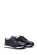 Erkek Kroko Detaylı Sneaker | Derimod Erkek Kroko Detaylı Sneaker | Derimod