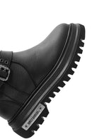 Harley Davidson Kadın Siyah Sahara Fermuarlı Deri Bot | Derimod Harley Davidson Kadın Siyah Sahara Fermuarlı Deri Bot | Derimod