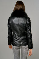 Amalfi Kadın Deri Ceket | Derimod Amalfi Kadın Deri Ceket | Derimod