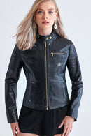 Nina Kadın Deri Ceket | Derimod Nina Kadın Deri Ceket | Derimod