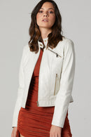 Kylie Kadın Deri Ceket | Derimod Kylie Kadın Deri Ceket | Derimod