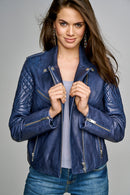 Kayra Kadın Deri Ceket | Derimod Kayra Kadın Deri Ceket | Derimod