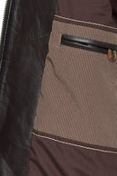 Lucas Erkek Kahverengi Hakim Yaka Deri Ceket | Derimod Lucas Erkek Kahverengi Hakim Yaka Deri Ceket | Derimod