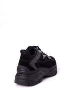 Kadın Yüksek Tabanlı Süet Sneaker | Derimod Kadın Yüksek Tabanlı Süet Sneaker | Derimod