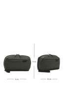 D-Pack Men's Khaki Fabric Handbag | Derimod D-Pack Men's Khaki Fabric Handbag | Derimod