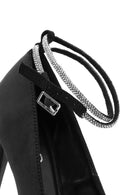 Women's Black Ankle Strap Stiletto Heel | Derimod Women's Black Ankle Strap Stiletto Heel | Derimod