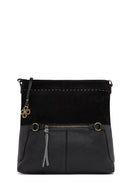 Kadın Siyah Uzun Askılı Omuz Çantası | Derimod Kadın Siyah Uzun Askılı Omuz Çantası | Derimod