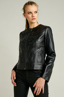 Marisa Kadın Deri Ceket | Derimod Marisa Kadın Deri Ceket | Derimod