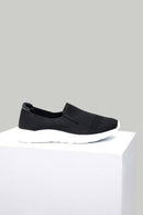 Siyah Kumaş Kadın Sneaker | Derimod Siyah Kumaş Kadın Sneaker | Derimod