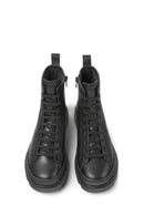 Camper Women's Black Brutus Leather Boots | Derimod Camper Women's Black Brutus Leather Boots | Derimod