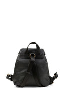 Geox Women's Black Faloria Leather Backpack | Derimod Geox Women's Black Faloria Leather Backpack | Derimod