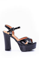 Kadın Platform Topuklu Ayakkabı | Derimod Kadın Platform Topuklu Ayakkabı | Derimod