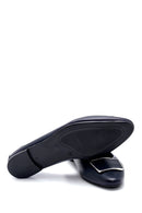 Women's Leather Buckle Detailed Ballerinas | Derimod Women's Leather Buckle Detailed Ballerinas | Derimod