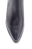 Women's Leather Dermuar Detailed Boots | Derimod Women's Leather Dermuar Detailed Boots | Derimod