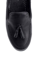 Women's Leather Tassel Detailed Loafer | Derimod Women's Leather Tassel Detailed Loafer | Derimod