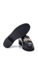 Women's Leather Chain Loafer | Derimod Women's Leather Chain Loafer | Derimod