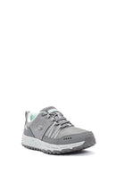 Skechers Kadın Gri Escape Plan Bağcıklı Sneaker | Derimod Skechers Kadın Gri Escape Plan Bağcıklı Sneaker | Derimod