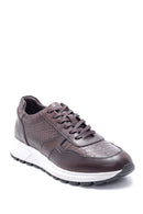 Erkek Deri Kroko Desen Sneaker | Derimod Erkek Deri Kroko Desen Sneaker | Derimod