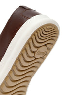 Camper Men's Brown Chasis Lace-Up Leather Casual Shoes | Derimod Camper Men's Brown Chasis Lace-Up Leather Casual Shoes | Derimod