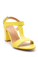 Women's Thick Heeled Sandals | Derimod Women's Thick Heeled Sandals | Derimod