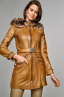 Bianca Kadın Deri Ceket | Derimod Bianca Kadın Deri Ceket | Derimod