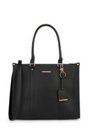 Geox Women's Black Ameris M Long Strap Leather Crossbody Bag | Derimod Geox Women's Black Ameris M Long Strap Leather Crossbody Bag | Derimod