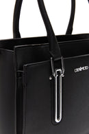 Women's Black Long Strap Shoulder Bag | Derimod Women's Black Long Strap Shoulder Bag | Derimod