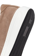 Male Beige Lace-Up Suede Leather Sneaker | Derimod Male Beige Lace-Up Suede Leather Sneaker | Derimod