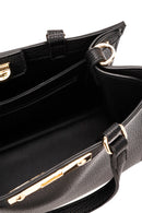 Kadın Siyah Uzun Askılı Kol Çantası | Derimod Kadın Siyah Uzun Askılı Kol Çantası | Derimod